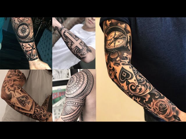 Large Forearm Tattoo Black and White for Women, Henna Tattoo Sleeve, Half  Sleeve Tattoo, Fake Tattoo Sleeve, Temporary Tattoo Sleeve Women - Etsy  Israel